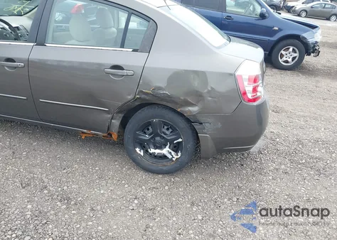 2007 Nissan Sentra 2.0S из США, поврежденный, VIN 3N1AB61E57L669733